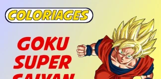 coloriage goku super saiyan
