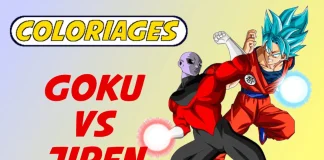 coloriage goku vs jiren