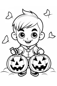 coloriage halloween