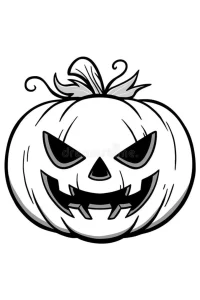 coloriage halloween citrouille à imprimer