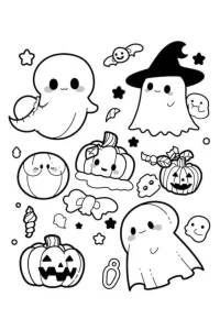 coloriage halloween enfant