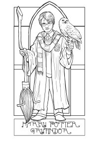 coloriage harry potter