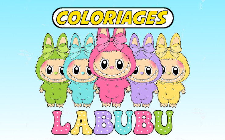 coloriage labubu