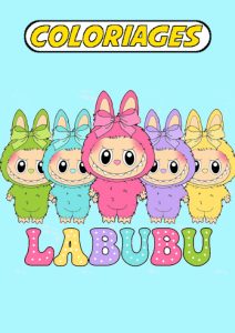coloriage labubu pdf