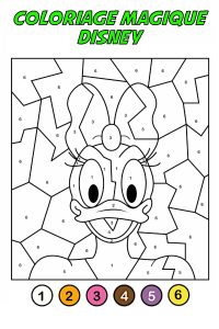 coloriage magique disney gratuit