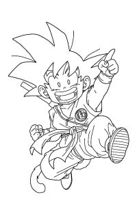 coloriage manga à imprimer