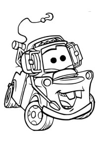 coloriage martin cars