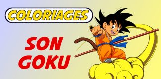 coloriage san goku