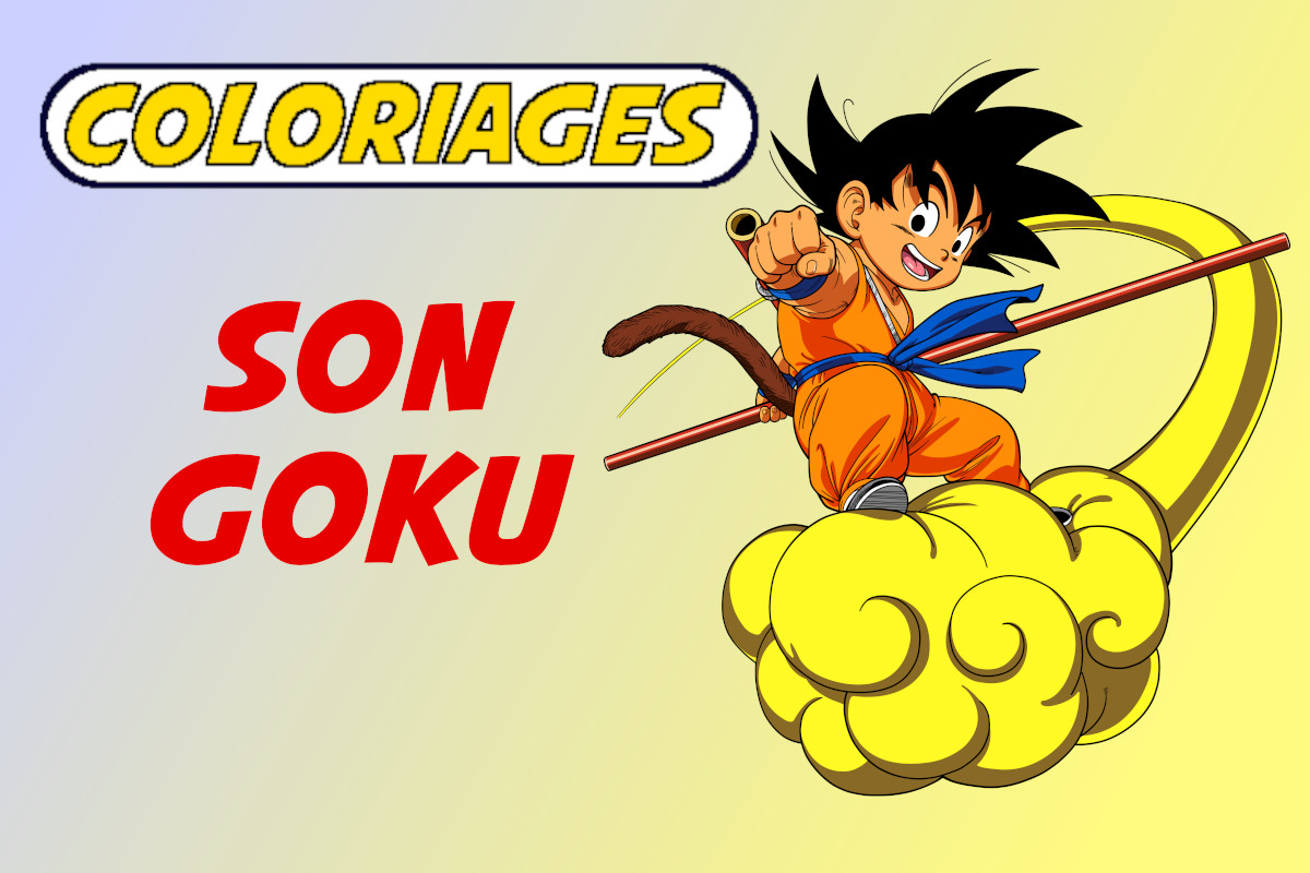 coloriage san goku