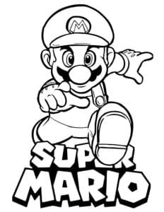 coloriage super mario
