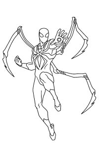 coloriage super heros
