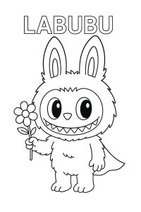dessin labubu