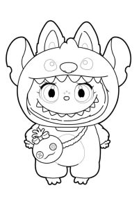 dessin labubu à imprimer