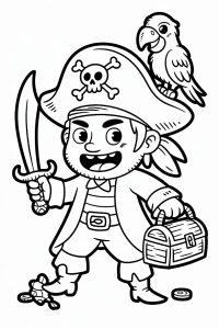 dessin pirate enfant