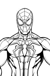 coloriage super héros marvel