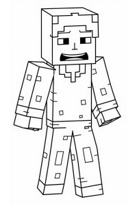dessins à imprimer minecraft
