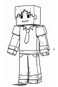 dessins à imprimer minecraft