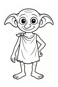 dobby coloriage