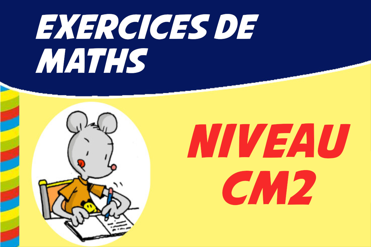 exercice en maths cm2