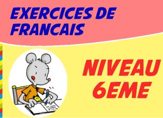 Exercices de Français 6ème avec Corrigés PDF exercice francais 6eme