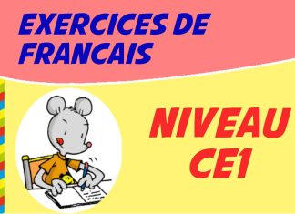 exercice francais ce1