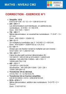 exercice math cm2