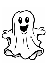 fantome halloween a imprimer