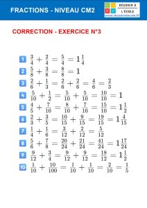 fraction cm2 exercices pdf