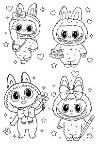 laboubou coloriage