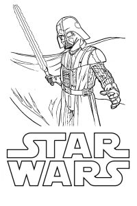 star wars coloriage