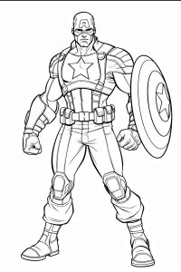 coloriage super hero