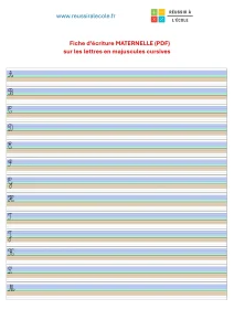 cahier d'écriture maternelle cahier d'écriture maternelle