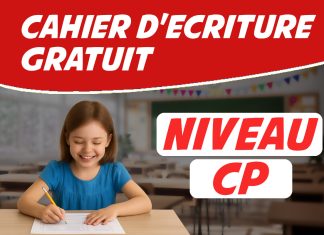 Cahier d’écriture CP (PDF gratuit) cahier d'écriture CP