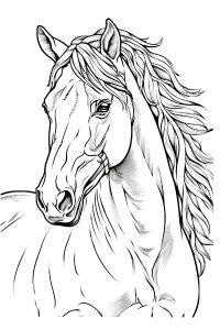 dessin de cheval magnifique dessin de cheval magnifique