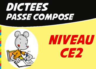 Dictée CE2 Passé Composé : Exercices GRATUITS (PDF) dictée ce2 passé composé
