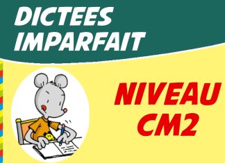 dictée cm2 imparfait