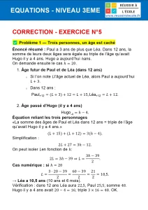 equations 3eme exercice