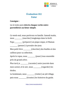 evaluation ce2 futur