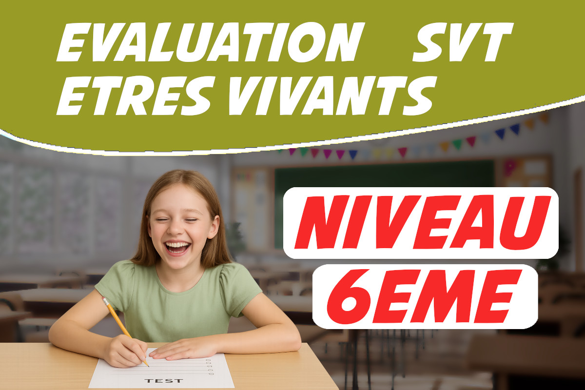 évaluation svt 6ème êtres vivants pdf