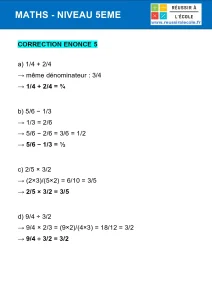 exercice 5eme math exercice 5eme math