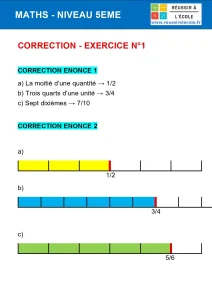 exercice 5eme math exercice 5eme math