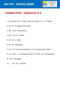 exercice 6eme math​