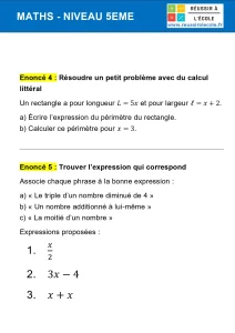 exercice de math 5eme avec corrigé exercice de math 5eme avec corrigé