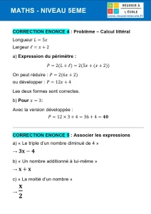exercice de math pour 5eme exercice de math pour 5eme