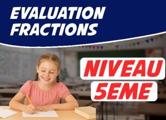 exercice fraction 5eme