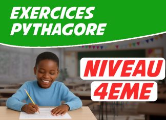 exercice pythagore 4ème