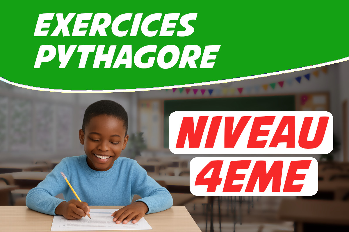 exercice pythagore 4ème