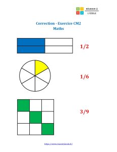 exercices en maths cm2