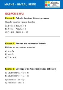maths 5ème exercices corrigés pdf maths 5ème exercices corrigés pdf