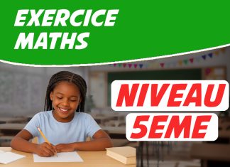 Exercice de Math 5ème avec Corrigé (PDF) exercice de math 5ème